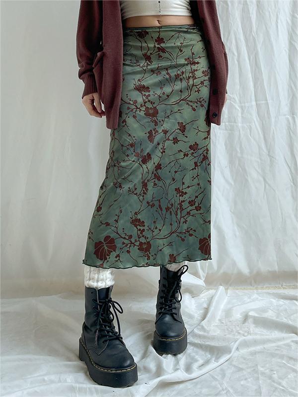 FLORAL MIDI SKIRT - VERSATILE MIDI FOR ANY OCCASION