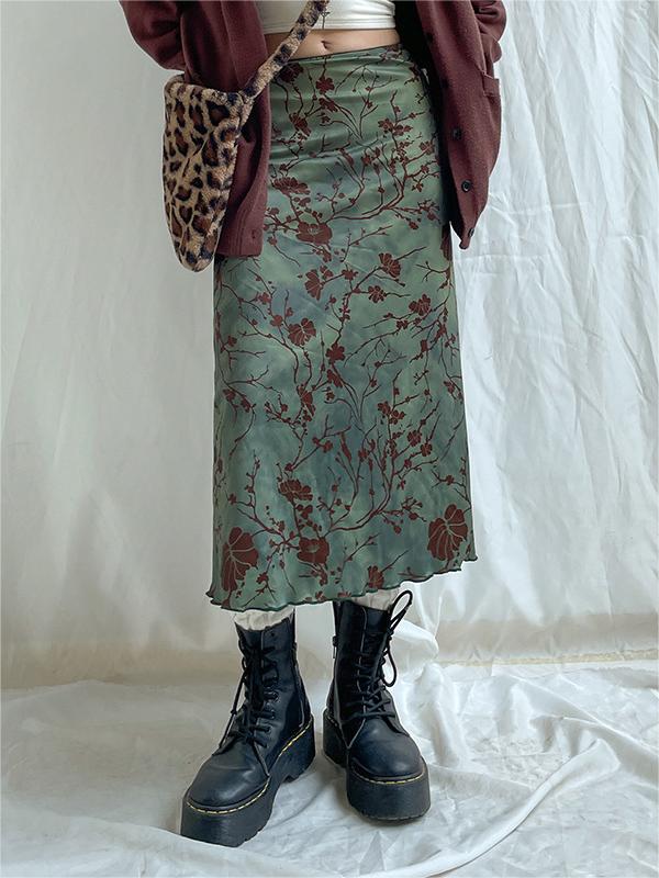 FLORAL MIDI SKIRT - VERSATILE MIDI FOR ANY OCCASION