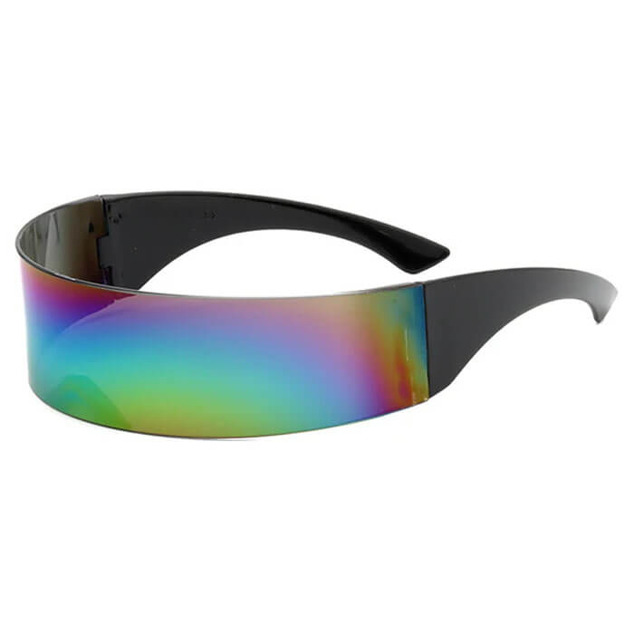 FUTURISTIC VISOR SUNGLASSES MODERN ACCESSORY FOR TECH ENTHUSIASTS