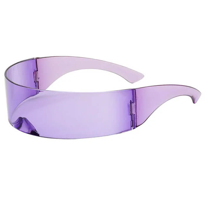 FUTURISTIC VISOR SUNGLASSES MODERN ACCESSORY FOR TECH ENTHUSIASTS
