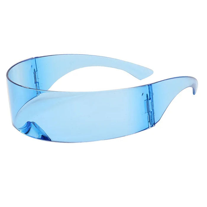 FUTURISTIC VISOR SUNGLASSES MODERN ACCESSORY FOR TECH ENTHUSIASTS