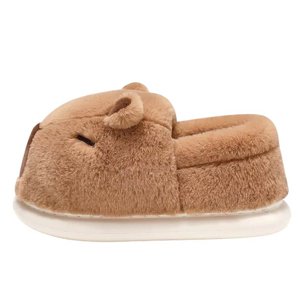 FUZZY CAPYBARA SLIPPERS: COZY CAPYBARA COMFORT