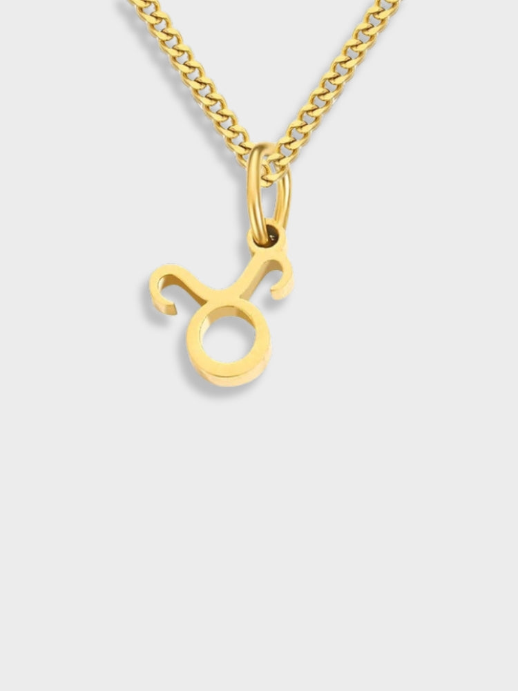 GOLD SCORPIO PENDANT NECKLACE