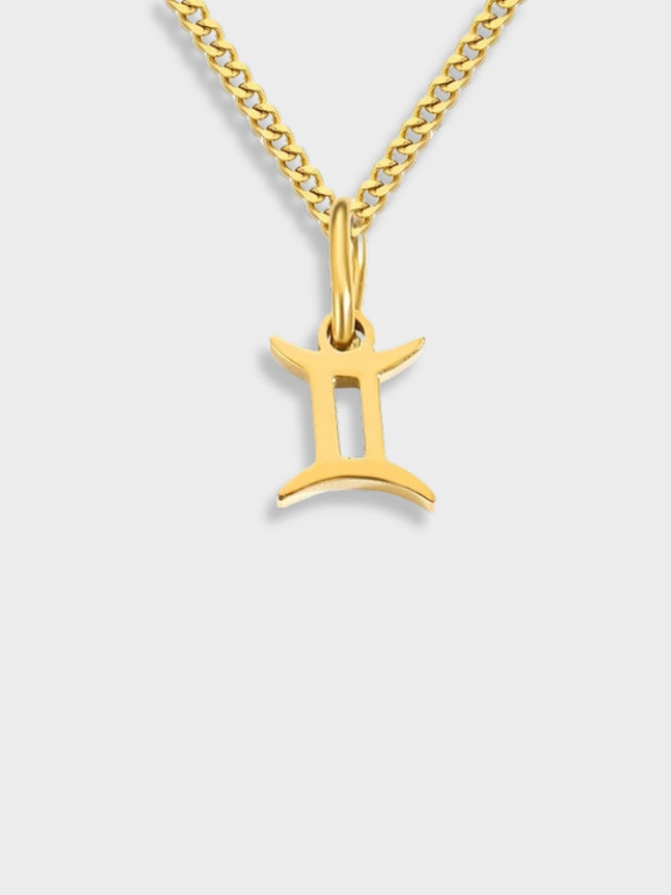 GOLD SCORPIO PENDANT NECKLACE