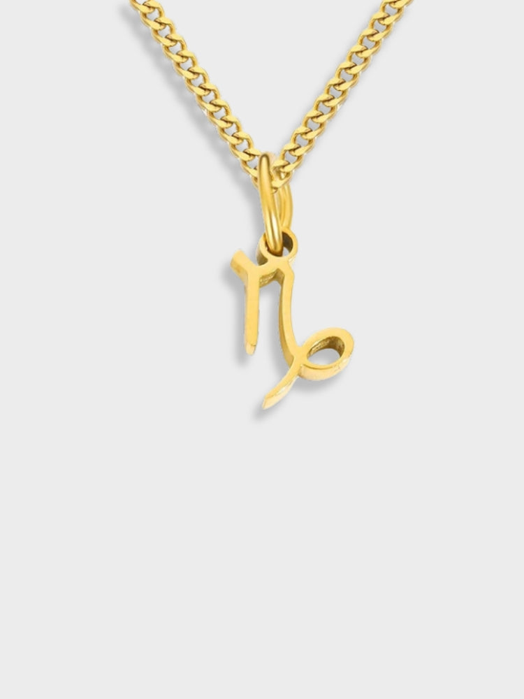 GOLD SCORPIO PENDANT NECKLACE