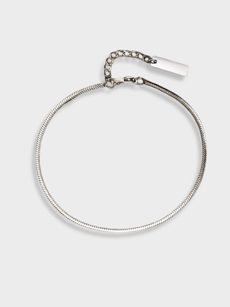 GOLD SNAKE ELEGANT BRACELET WITH SQUARE SNAKE DESIGN