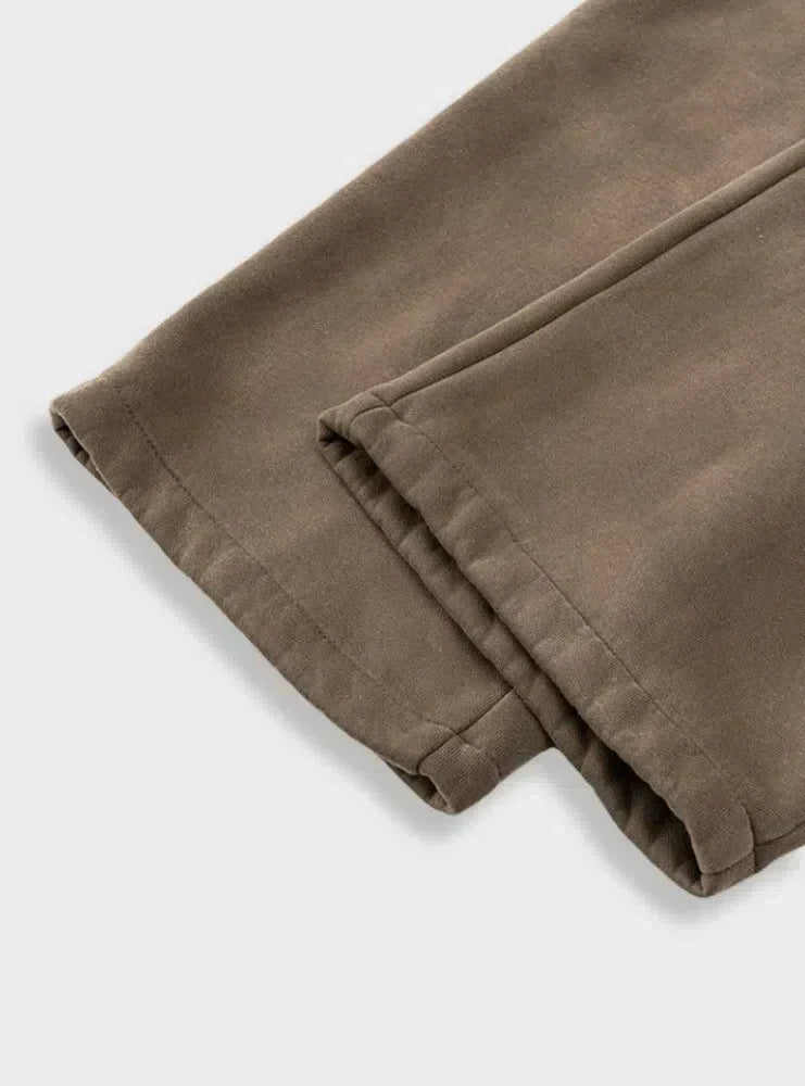 GRADIENT WASHED JOGGERS BLUE OMBRE WASH