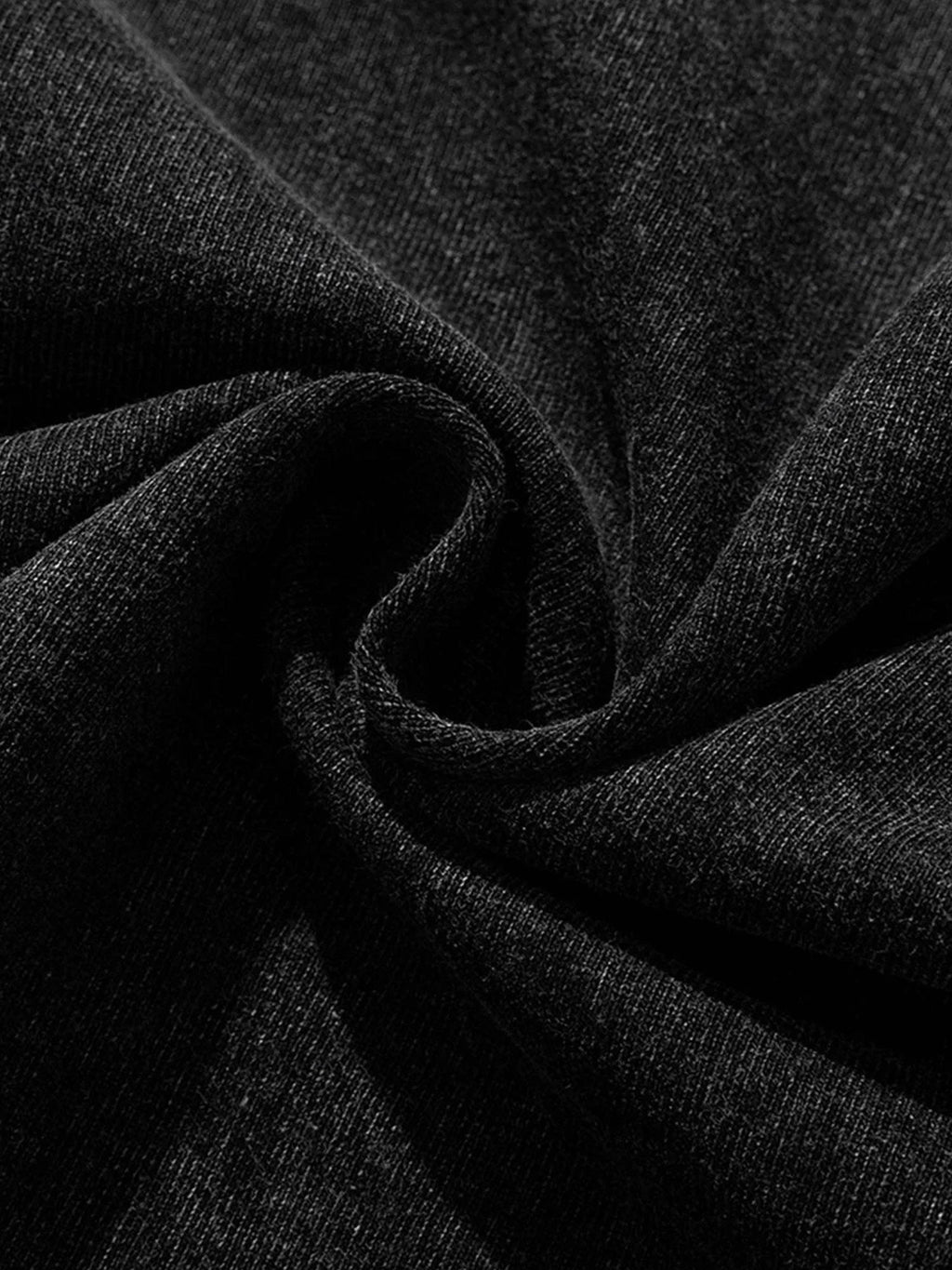 GRAPHIC T-SHIRT BLACK TRENDY CASUAL SHORT SLEEVE ROUND COLLAR