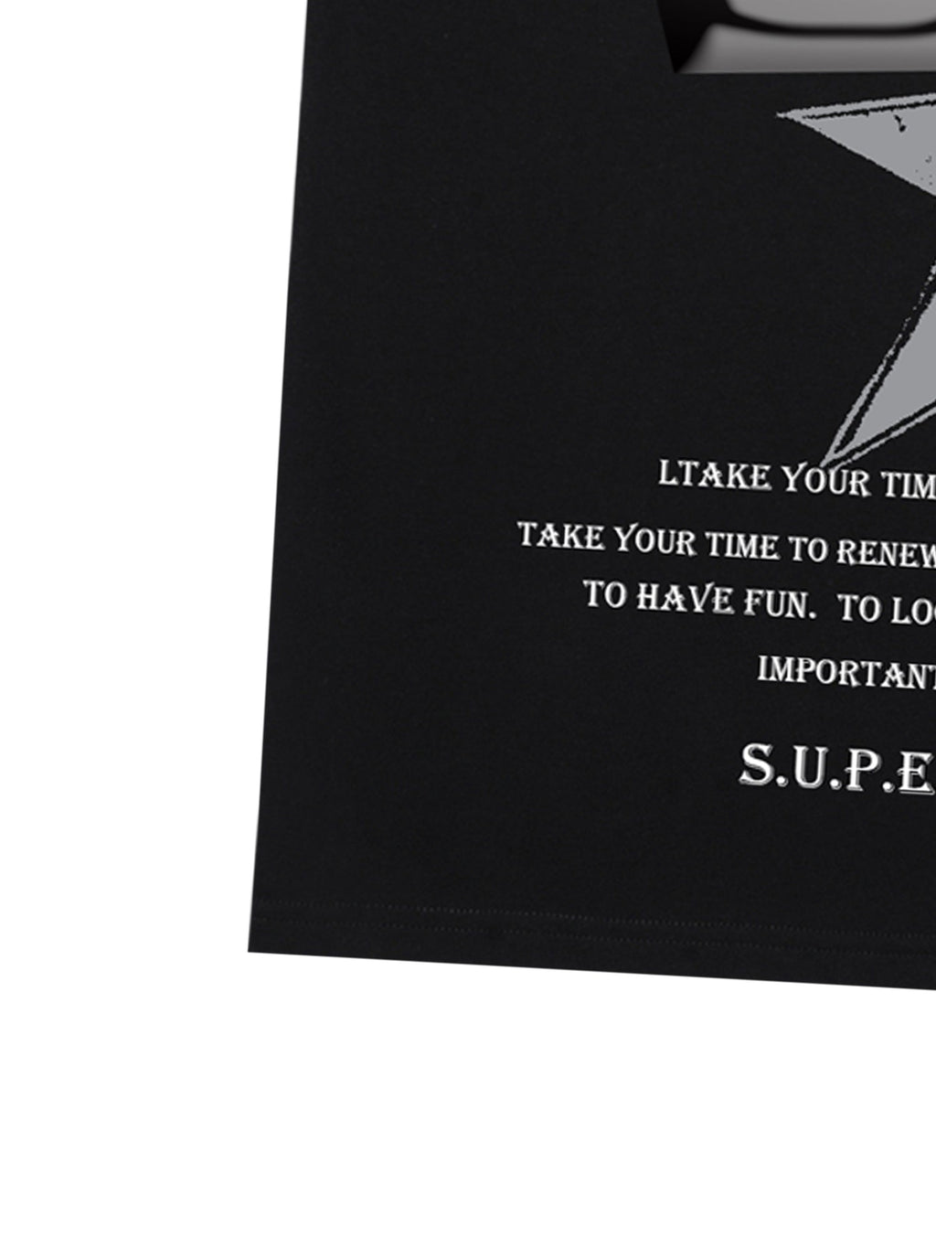 GRAPHIC T-SHIRT WITH LOGO PRINT AND ROUND COLLAR