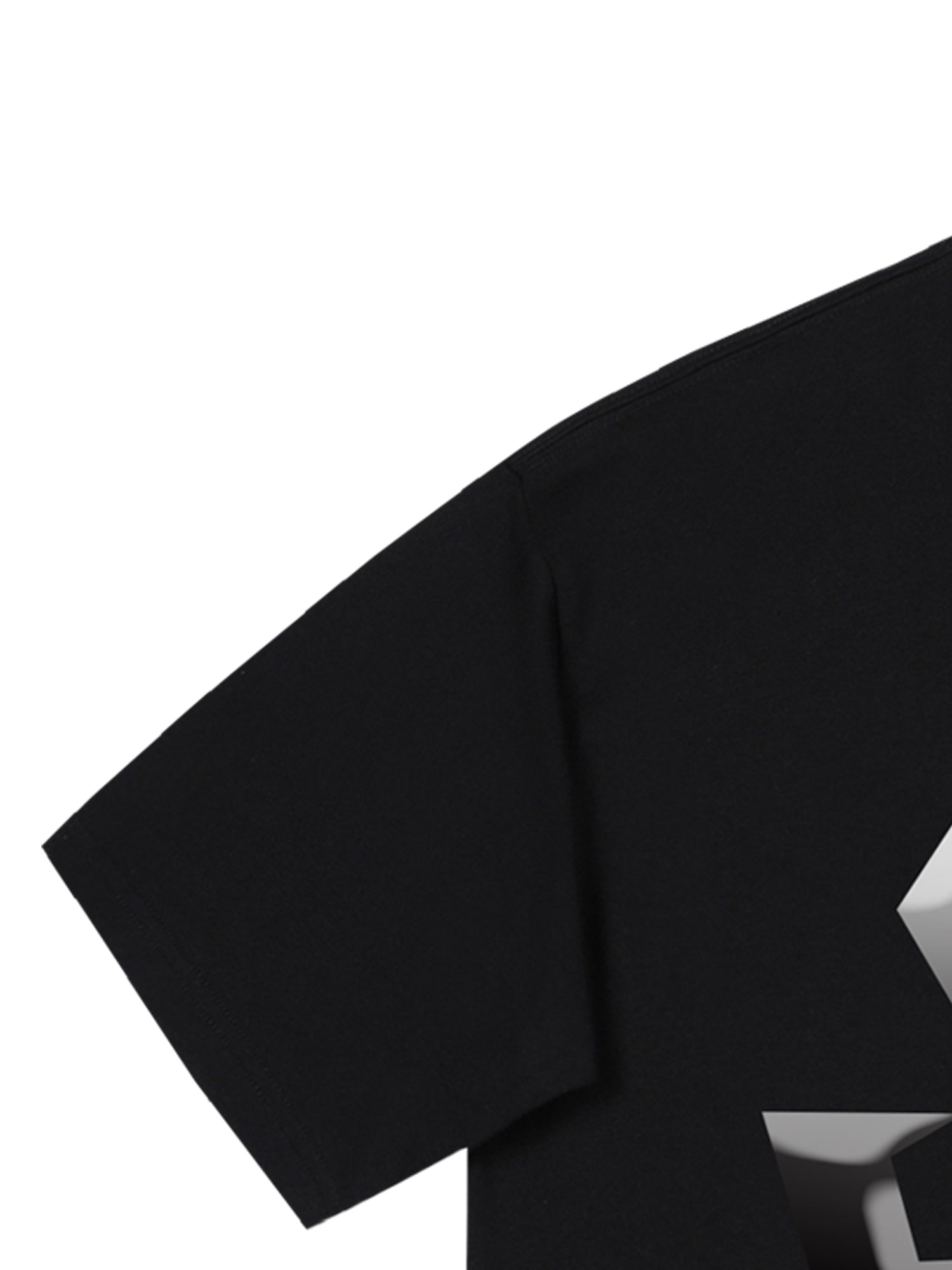 GRAPHIC T-SHIRT WITH LOGO PRINT AND ROUND COLLAR