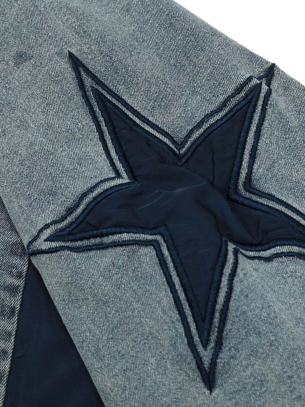 GRAY AND BLUE JERSEY SHIRT WITH 90 PRINT DESIGN SHORT SLEEVES