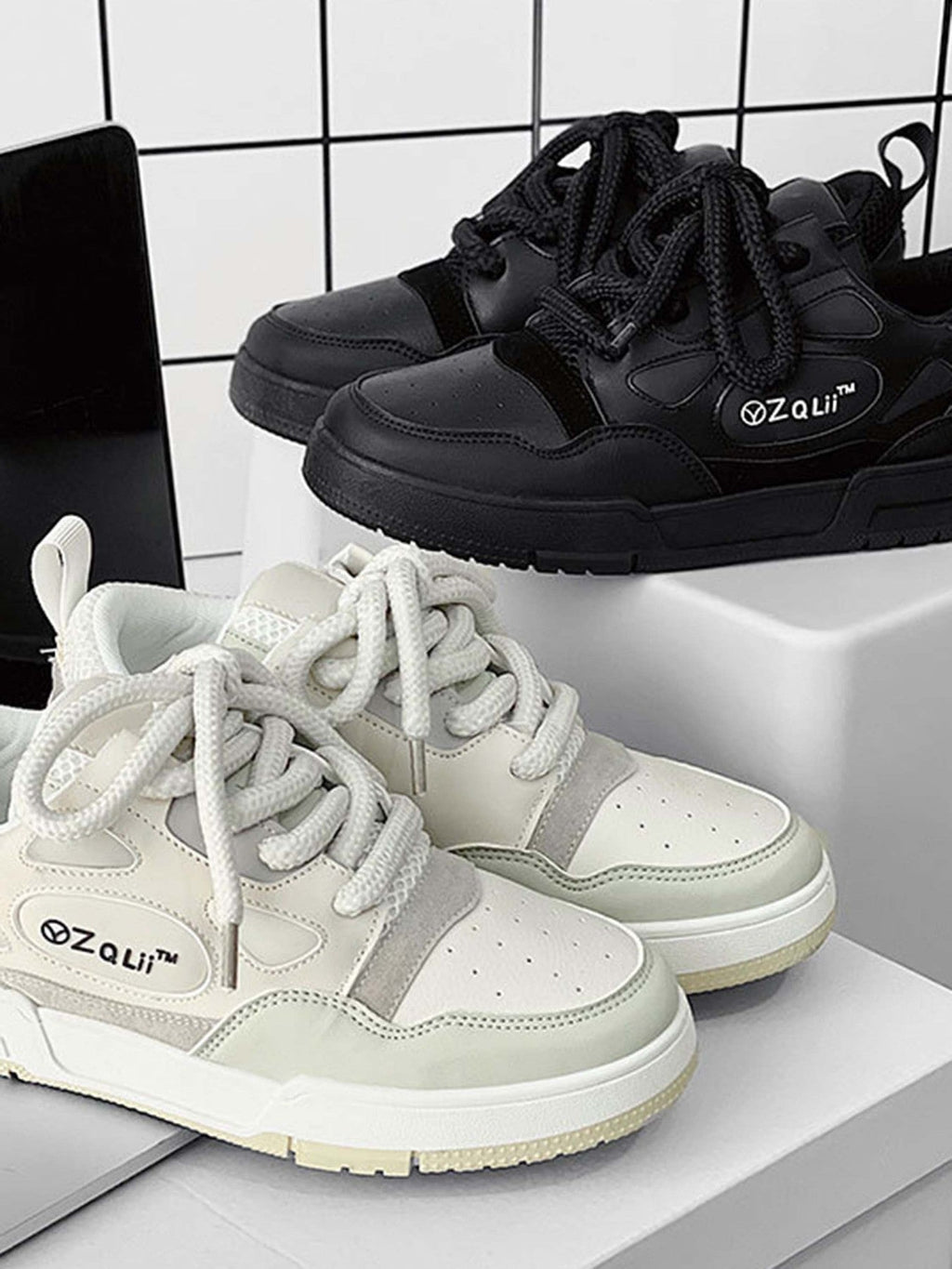 GRAY AND WHITE SNEAKERS FOR ACTIVE WEAR AND EVERYDAY