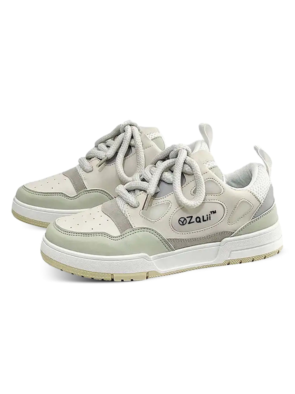 GRAY AND WHITE SNEAKERS FOR ACTIVE WEAR AND EVERYDAY