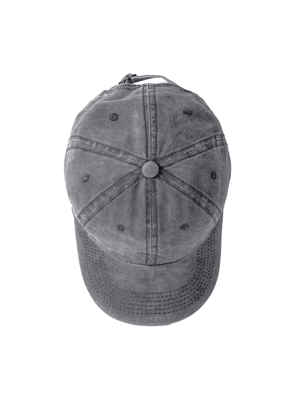 GRAY BASEBALL CAP - ADJUSTABLE GRAY HAT FOR EVERYDAY WEAR