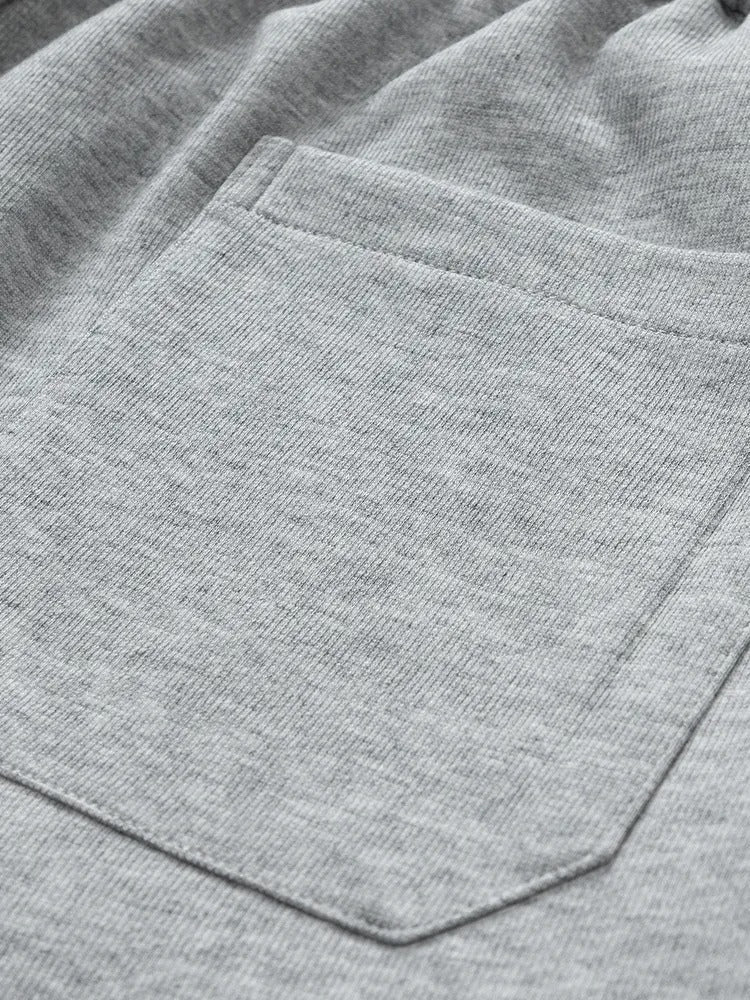 GRAY CARGO SWEATPANTS COMFORTABLE COTTON BLEND PANTS