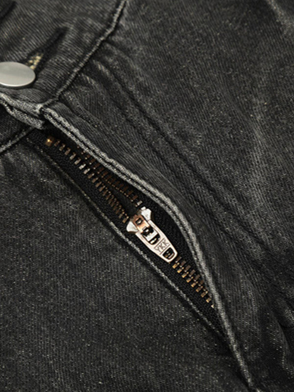 GRAY DENIM WIDE LEG CAPRI PANTS