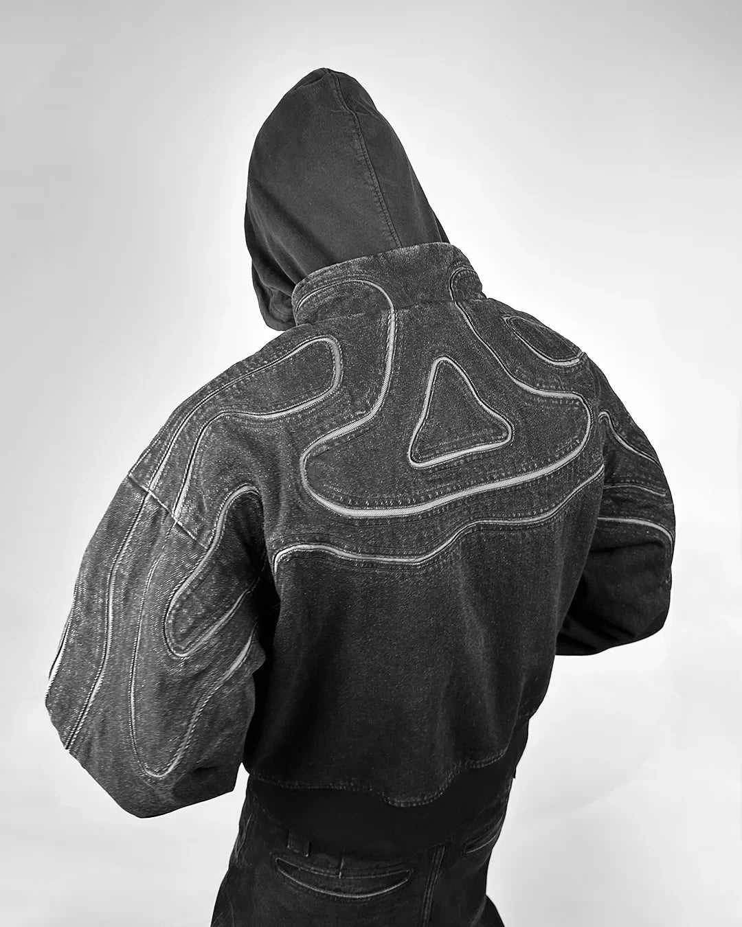 GRAY JACKETS BUNDLE WITH TOPOGRAPHIC DESIGN
