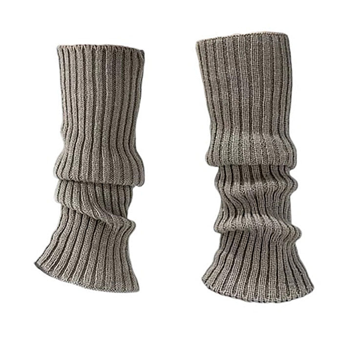 GRAY KNIT LEG WARMERS CASUAL FRIDAY KNIT