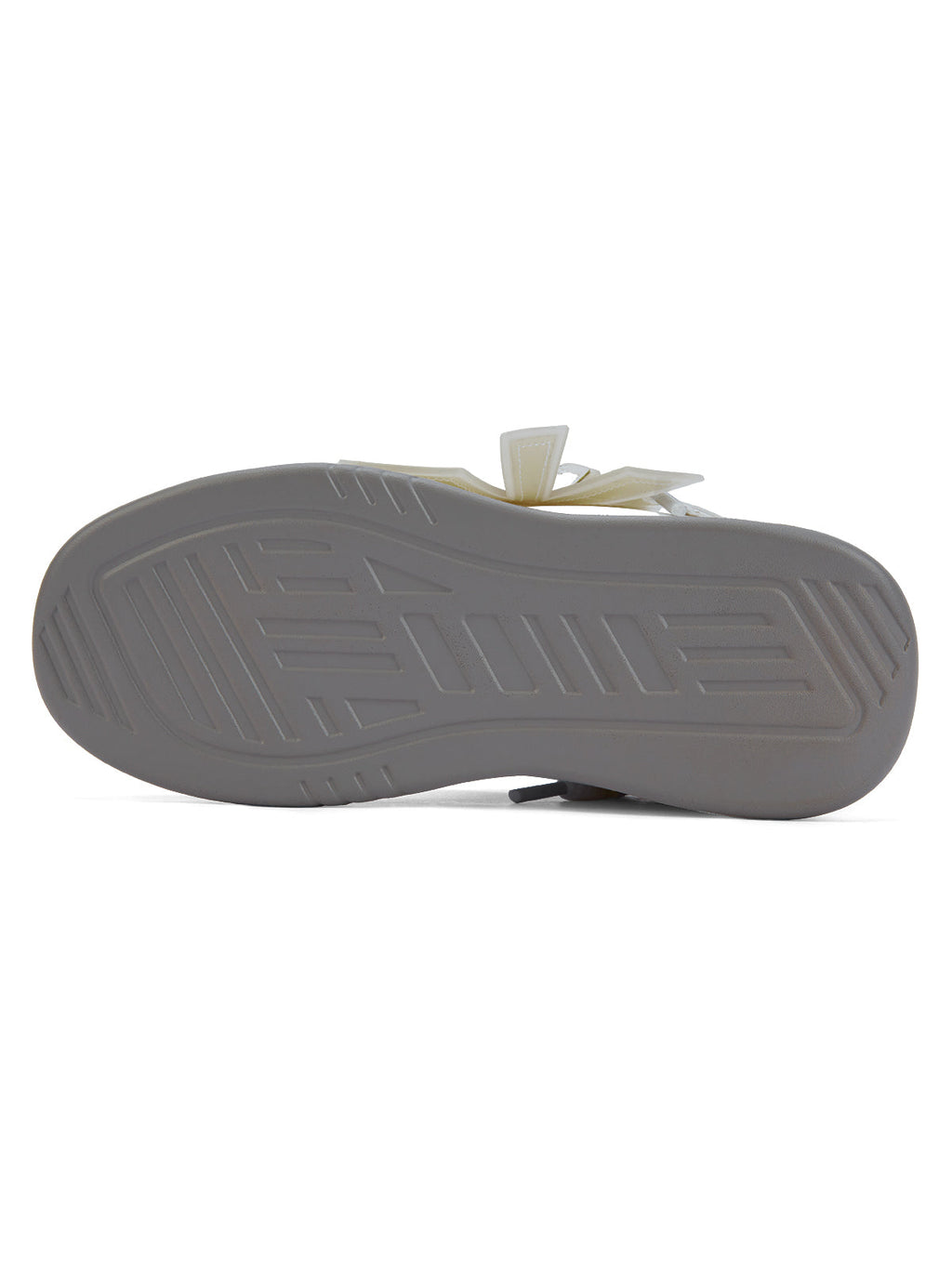 GRAY LOW-TOP SNEAKERS WITH CASUAL ROUND TOE DESIGN