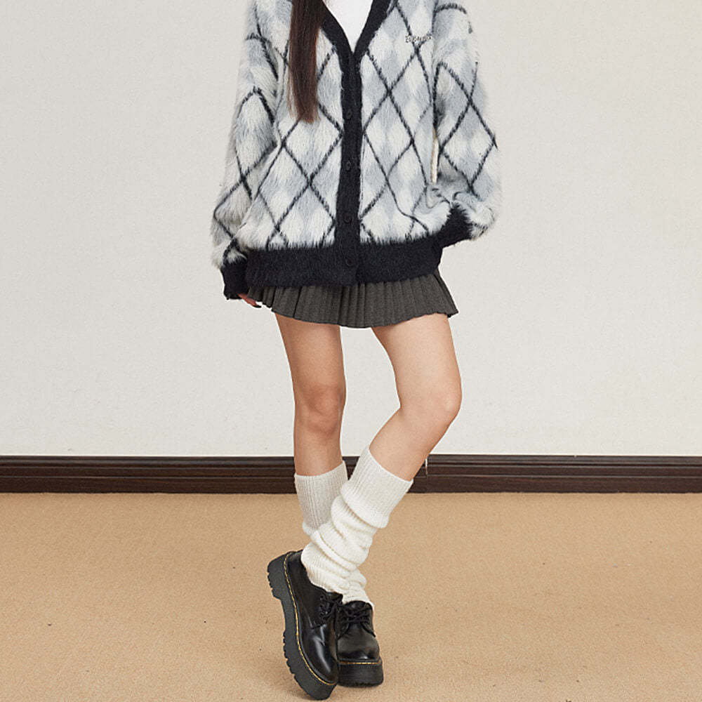 GRAY MINI PLEATED SKIRT ELEGANT PLEATED SKIRT