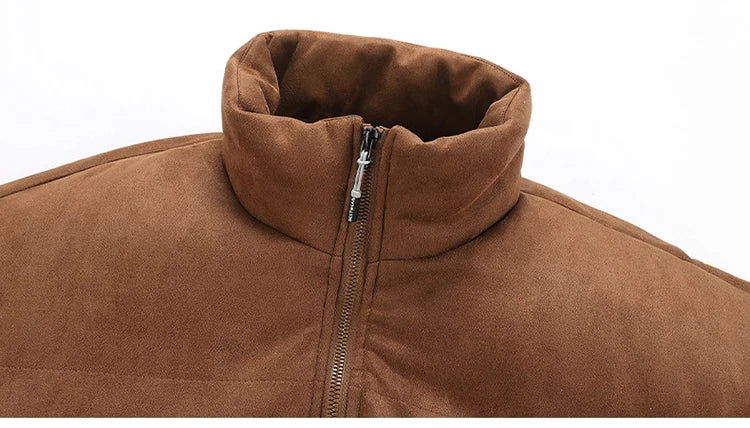 GRAY PUFFER JACKET PUFFY JACKET