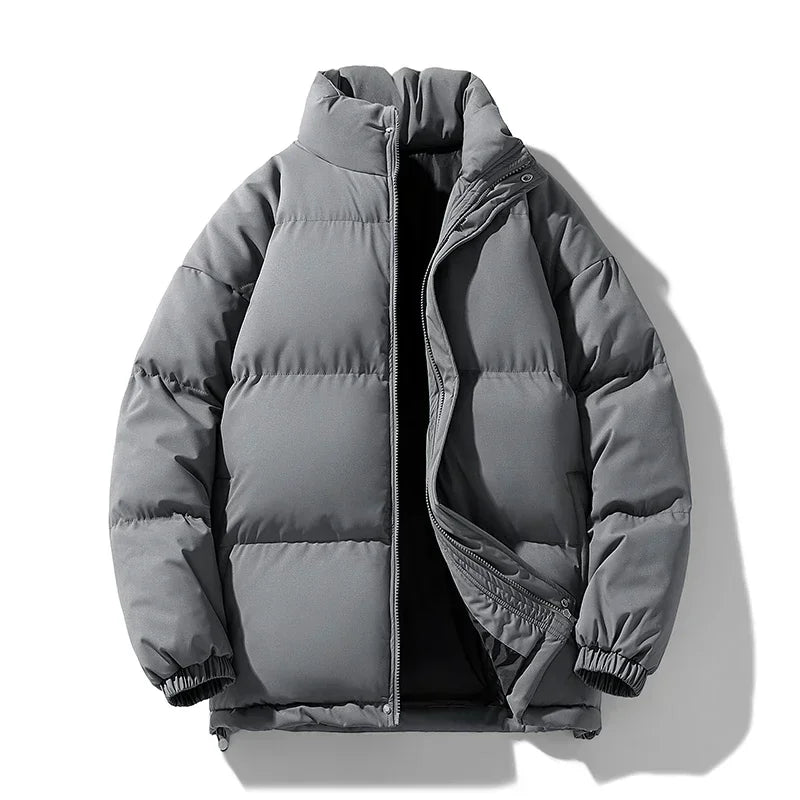 GRAY PUFFER JACKET KEEGAN FOR ULTIMATE WARMTH AND STYLE