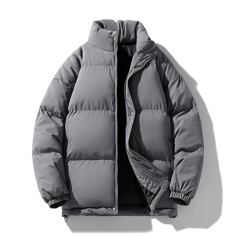 GRAY PUFFER JACKET KEEGAN FOR ULTIMATE WARMTH AND STYLE