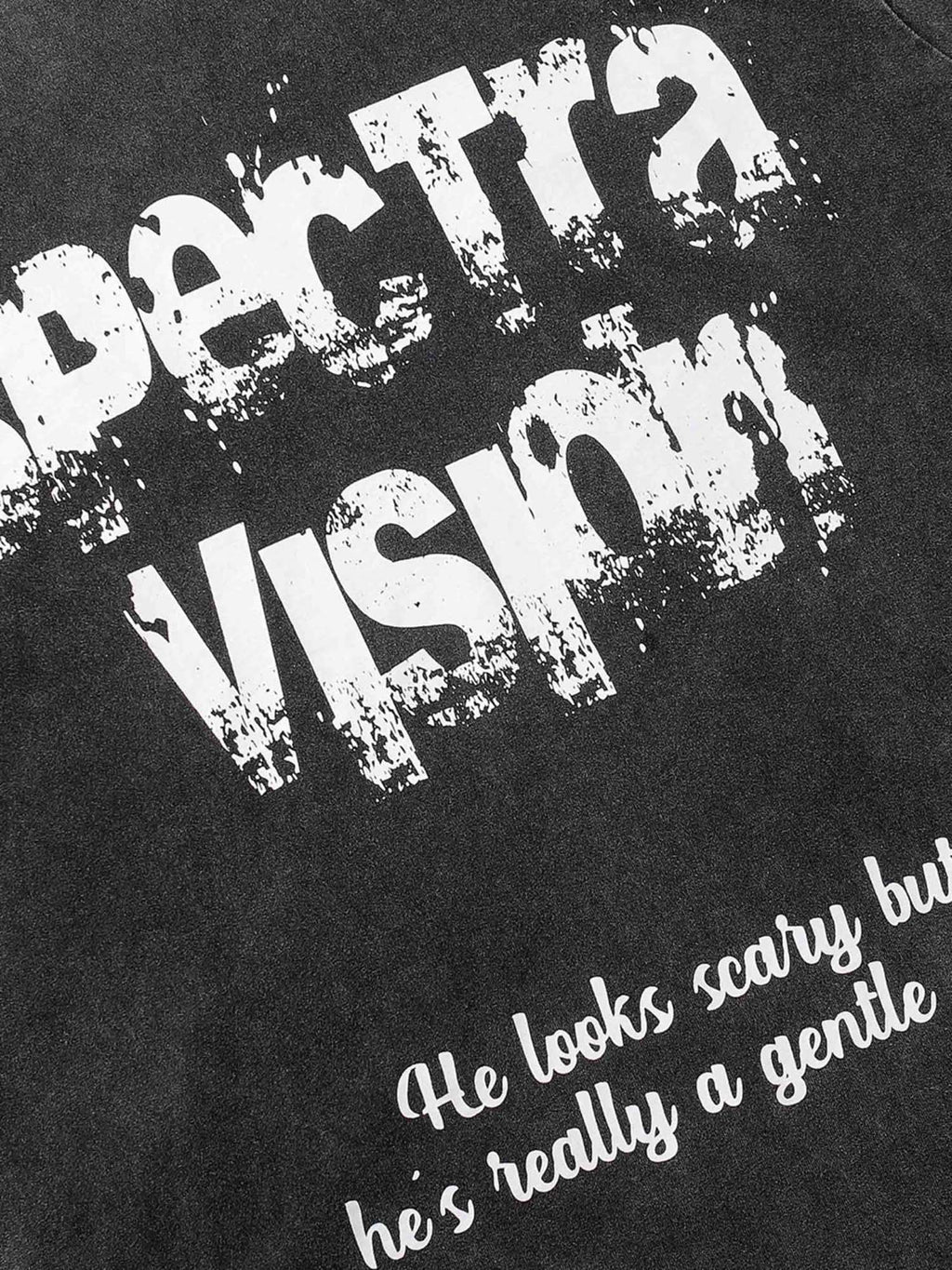 GRAY SHORT SLEEVE PULLOVER T-SHIRT WITH FACE GRAPHIC - TRENDY CASUAL