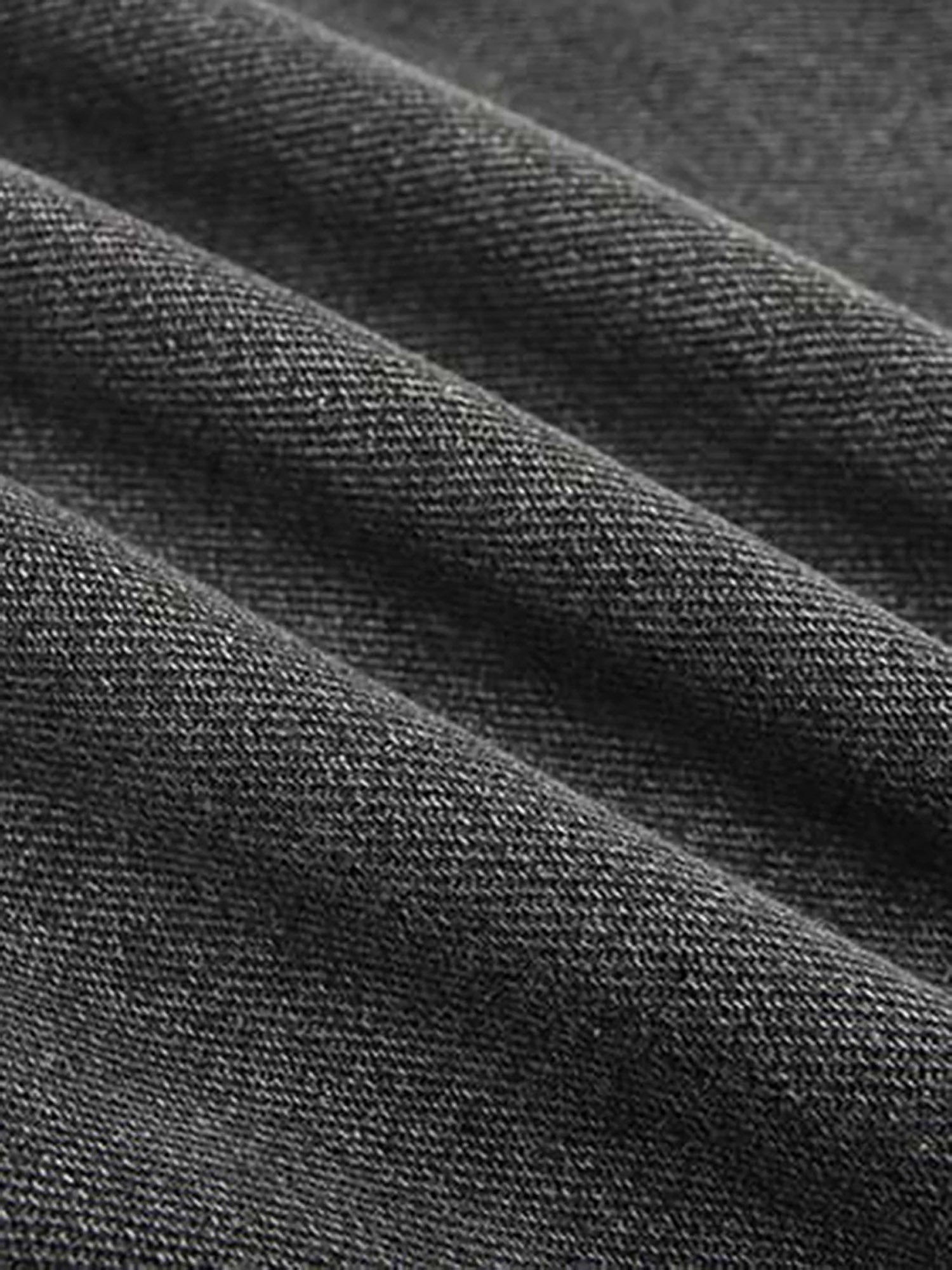 GRAY STAR-PATTERNED JEANS MID WAIST STRAIGHT CASUAL PANTS