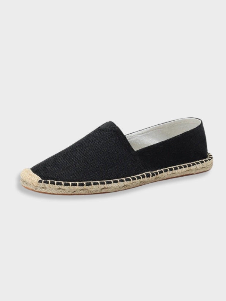 GRAY WOVEN ESPADRILLE SHOES PERFECT FOR QUALITY CASUAL WEAR