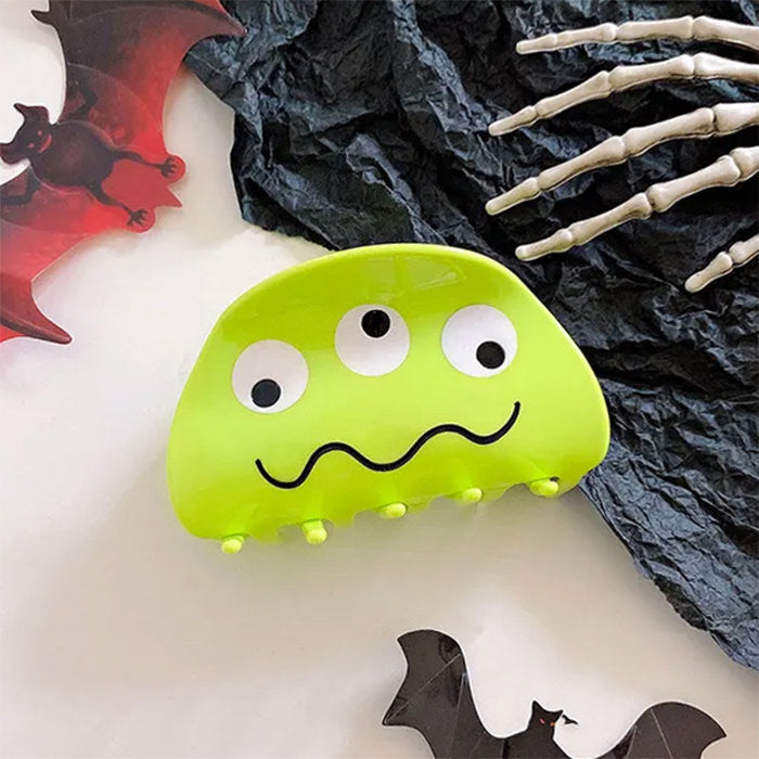 GREEN ALIEN CLAW HAIR CLIP ACCESSORY FOR HAIR STYLING