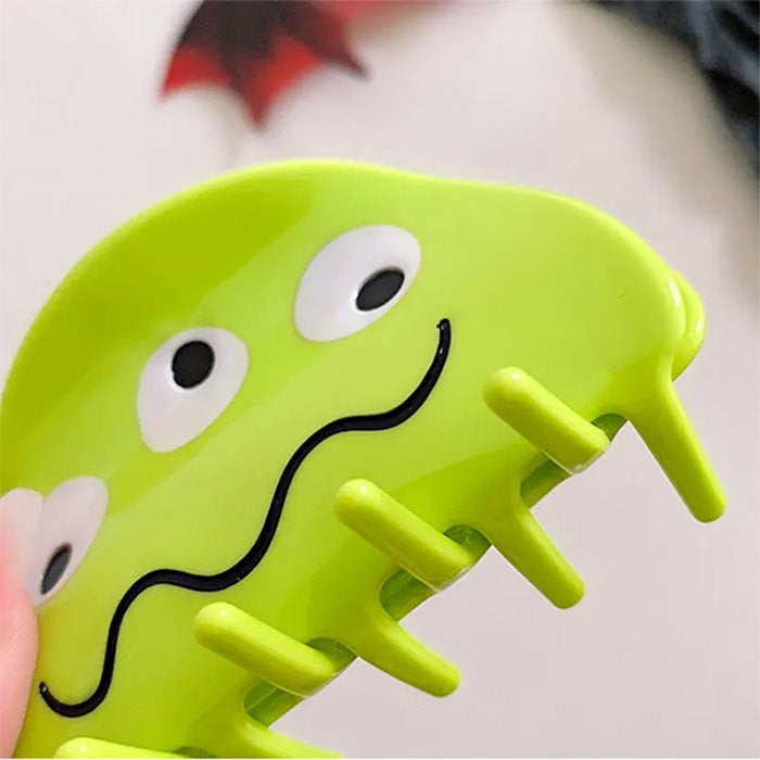 GREEN ALIEN CLAW HAIR CLIP ACCESSORY FOR HAIR STYLING