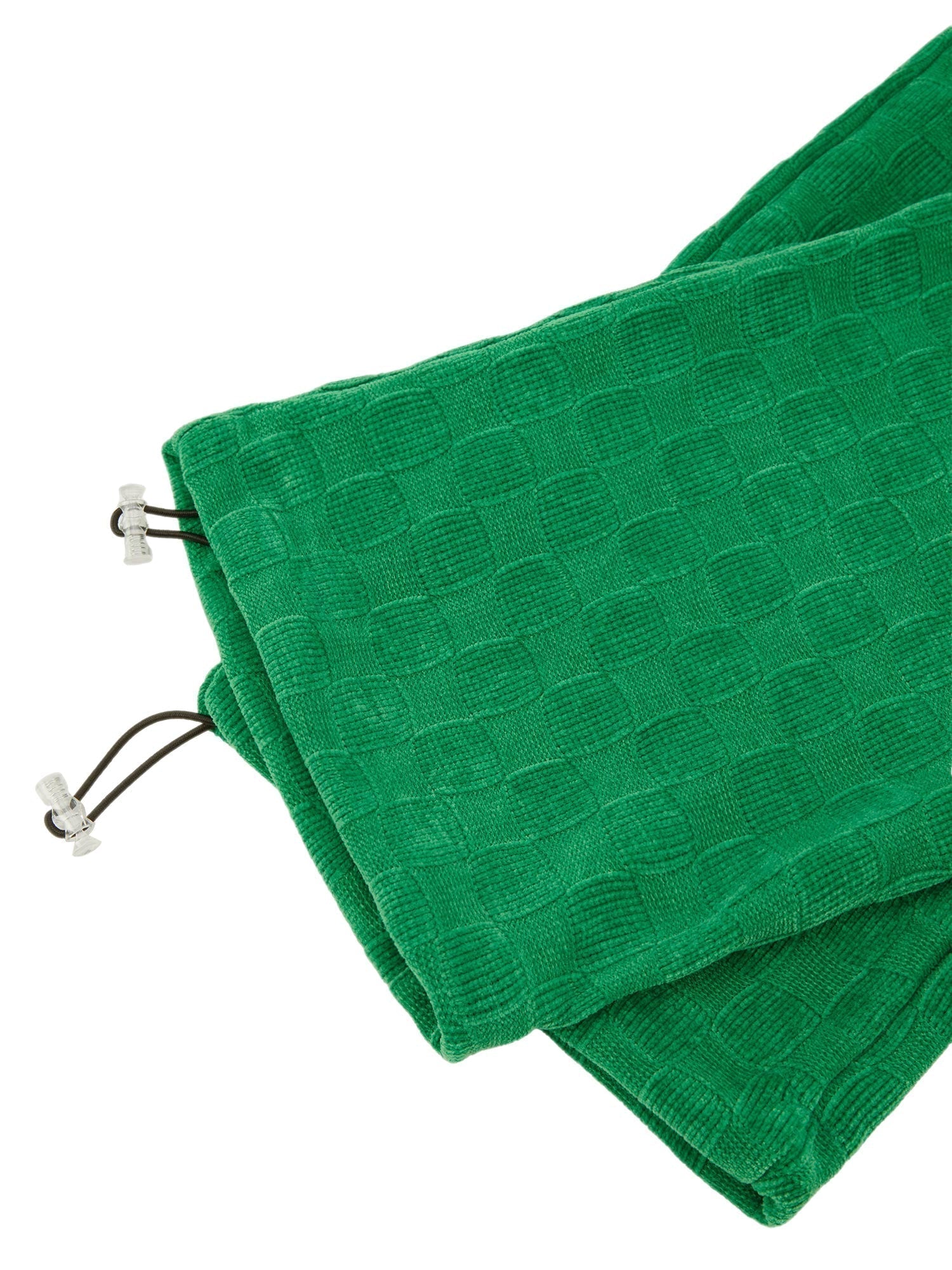 GREEN CORDUROY SWEATPANTS HIGH WAISTED STRAIGHT COTTON STYLE