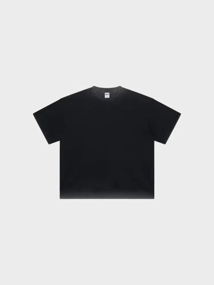 GREEN OMBRE T-SHIRT WITH DECARBA GRADIENT WASHED DESIGN