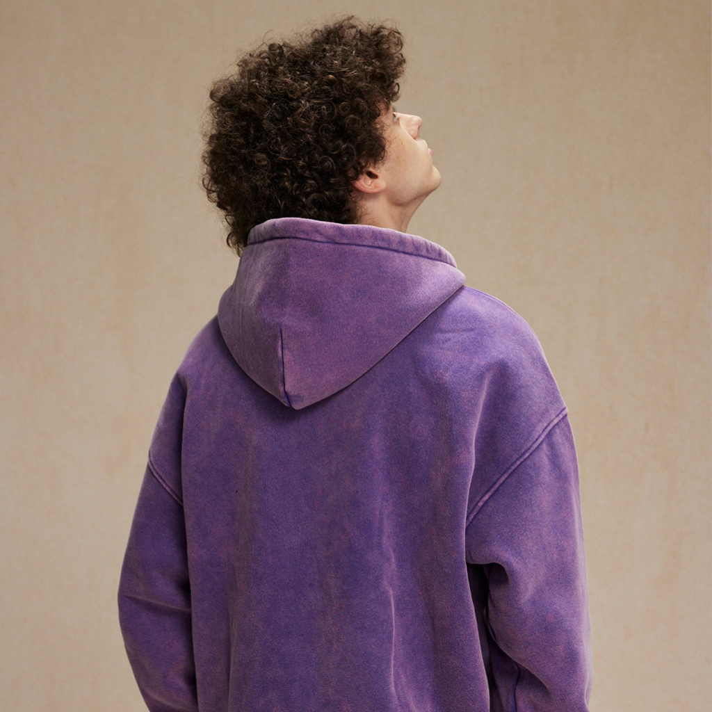 GREEN ZIP HOODIE IN OVERSIZED FIT FOR PREMIUM COMFORT AND STYLE