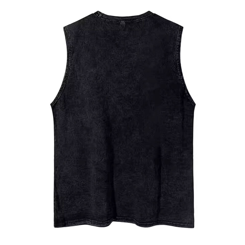 GRUNGE TANK TOP POKER NIGHT GRAPHIC