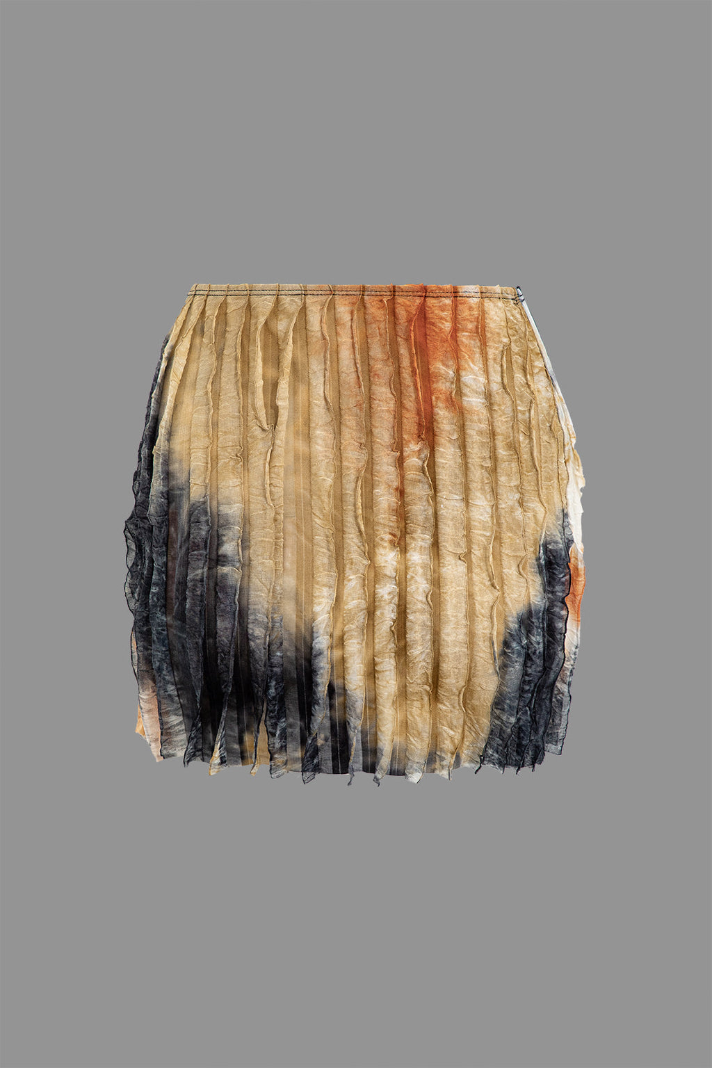 HALTER TOP AND MINI SKIRT SET WITH VINTAGE RUFFLE BINDING