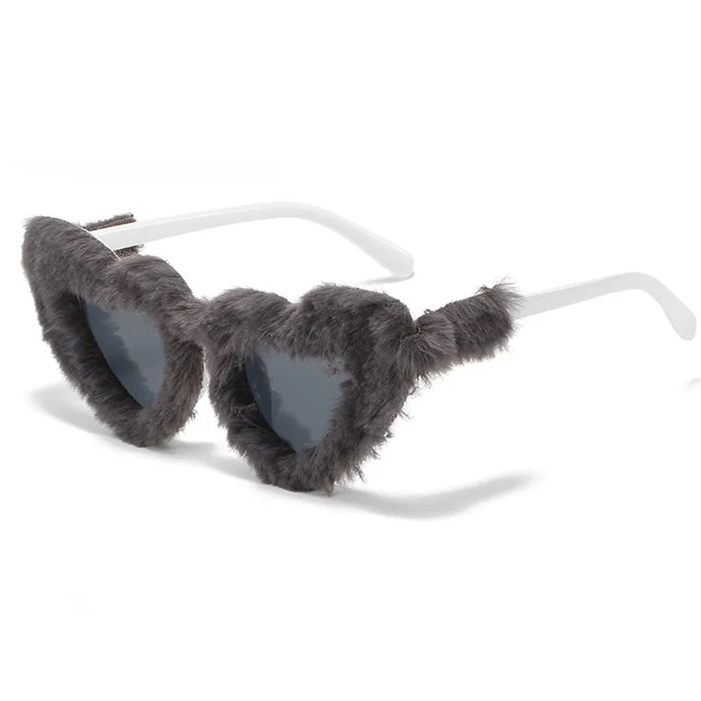 HEART FUZZY SUNGLASSES LOVE BITES FLUFFY DREAMSIGHT