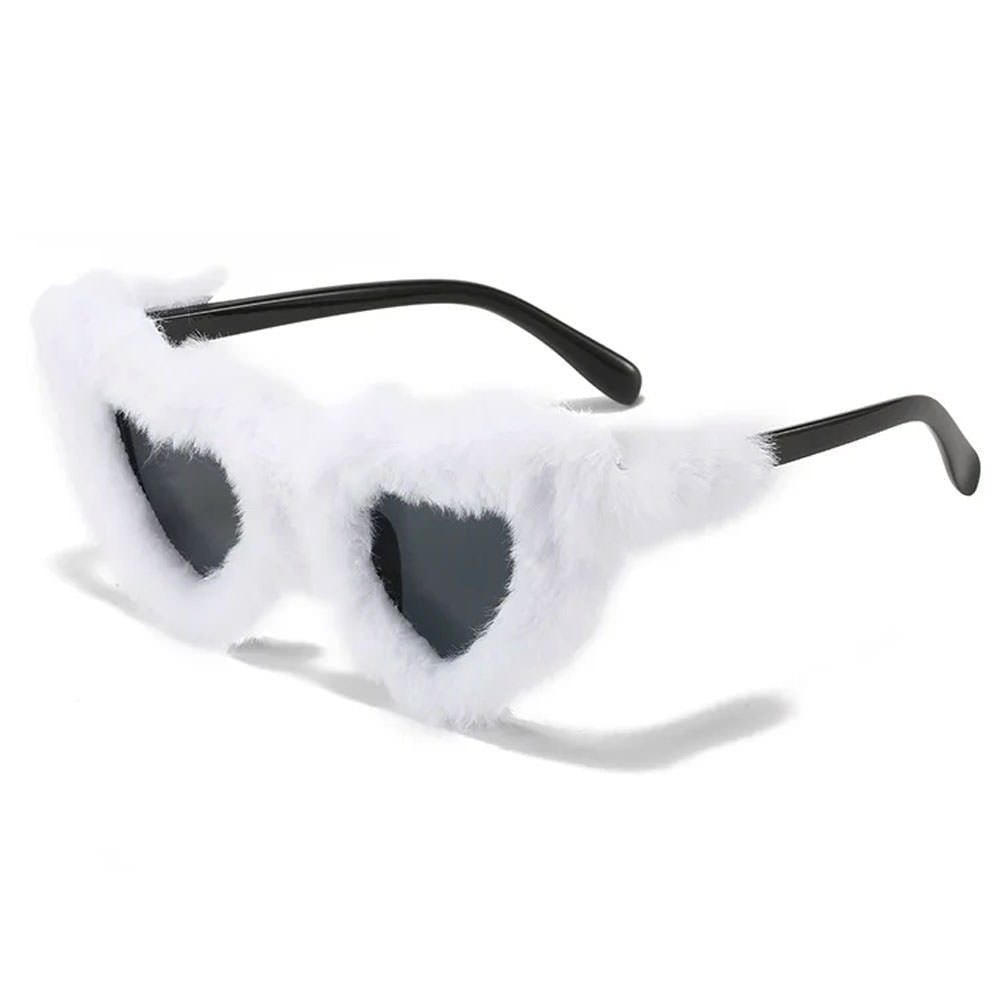 HEART FUZZY SUNGLASSES LOVE BITES FLUFFY DREAMSIGHT