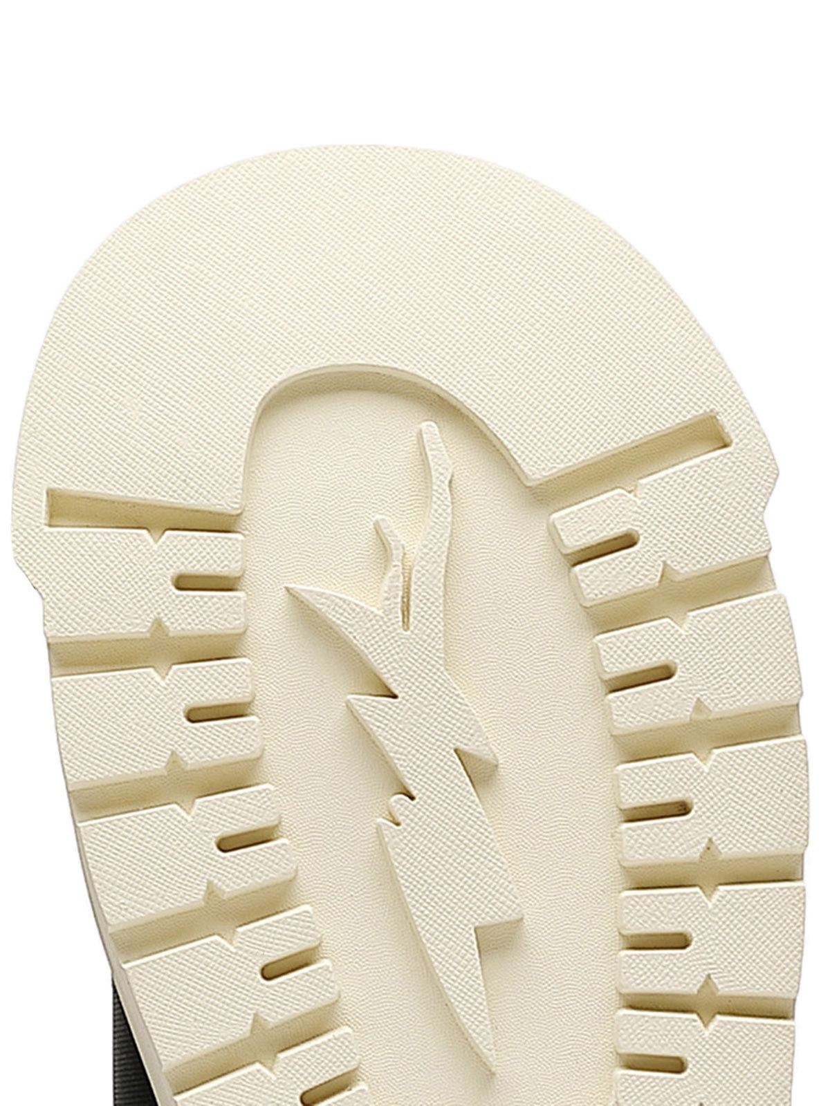 HIGH-TOP BOOTS WITH ROUND TOE AND RUBBER OUTSOLE