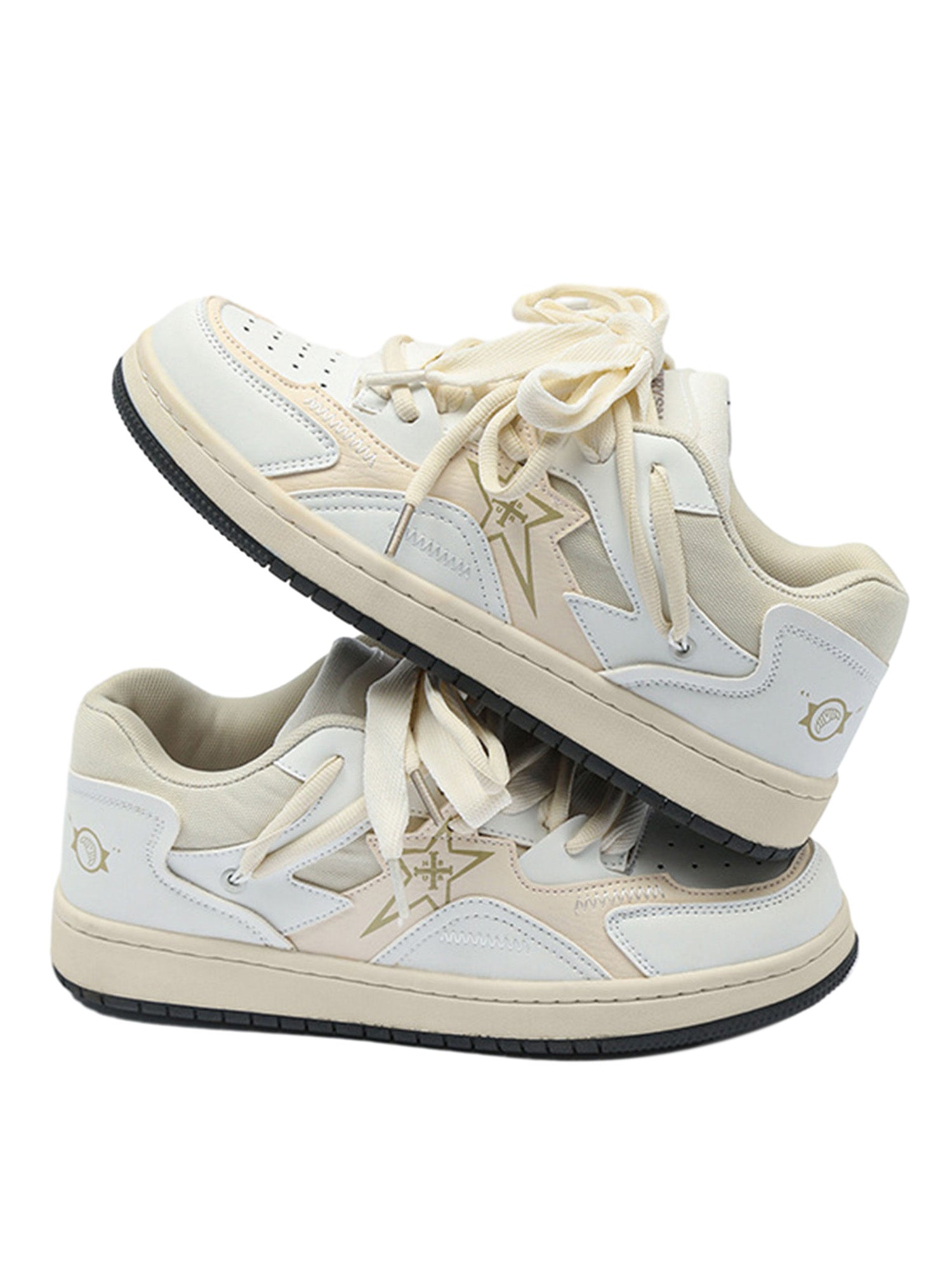 HIGH-TOP SNEAKERS SP230918PKDP WITH RUBBER OUTSOLE