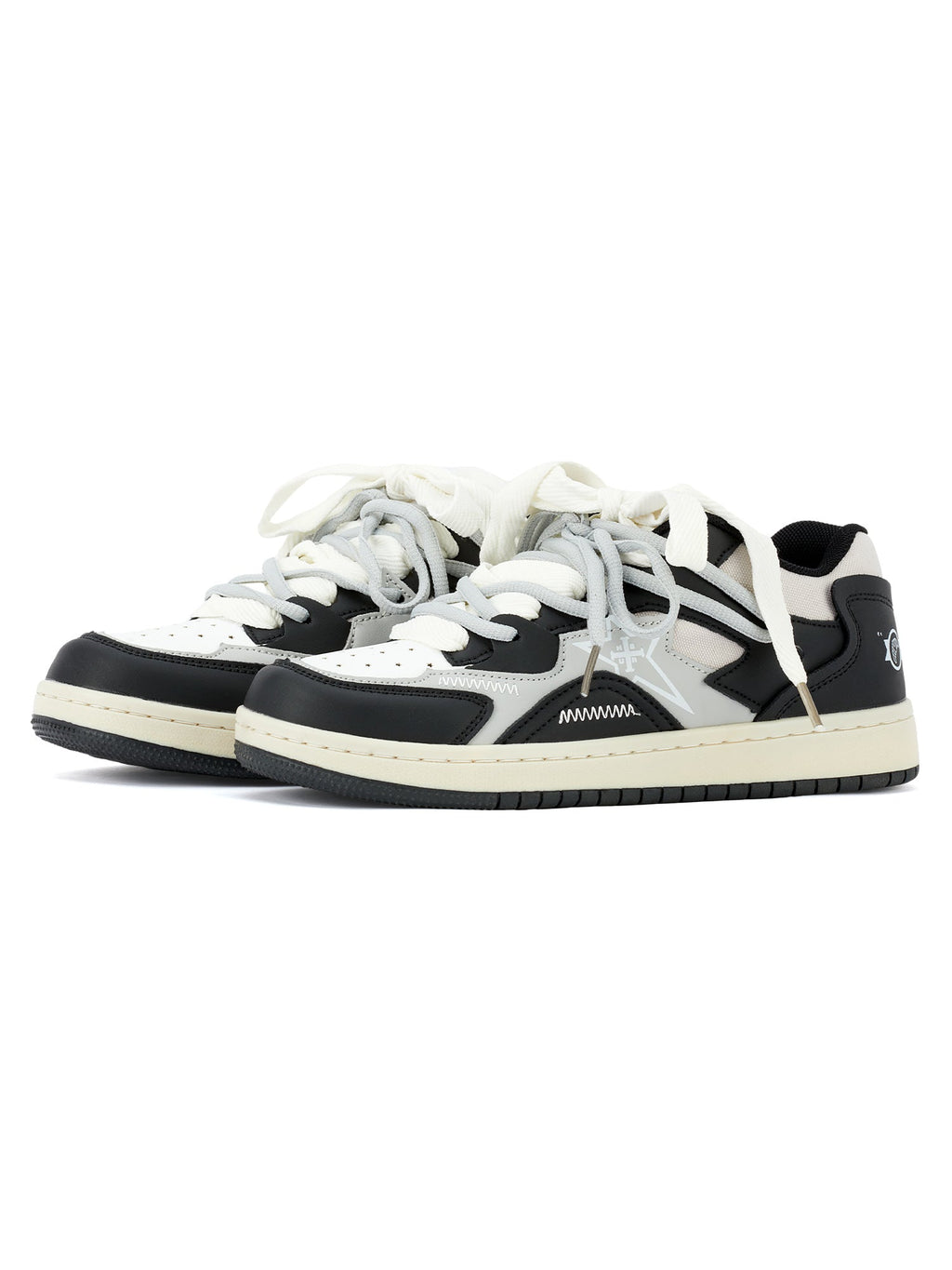 HIGH-TOP SNEAKERS SP230918PKDP WITH RUBBER OUTSOLE