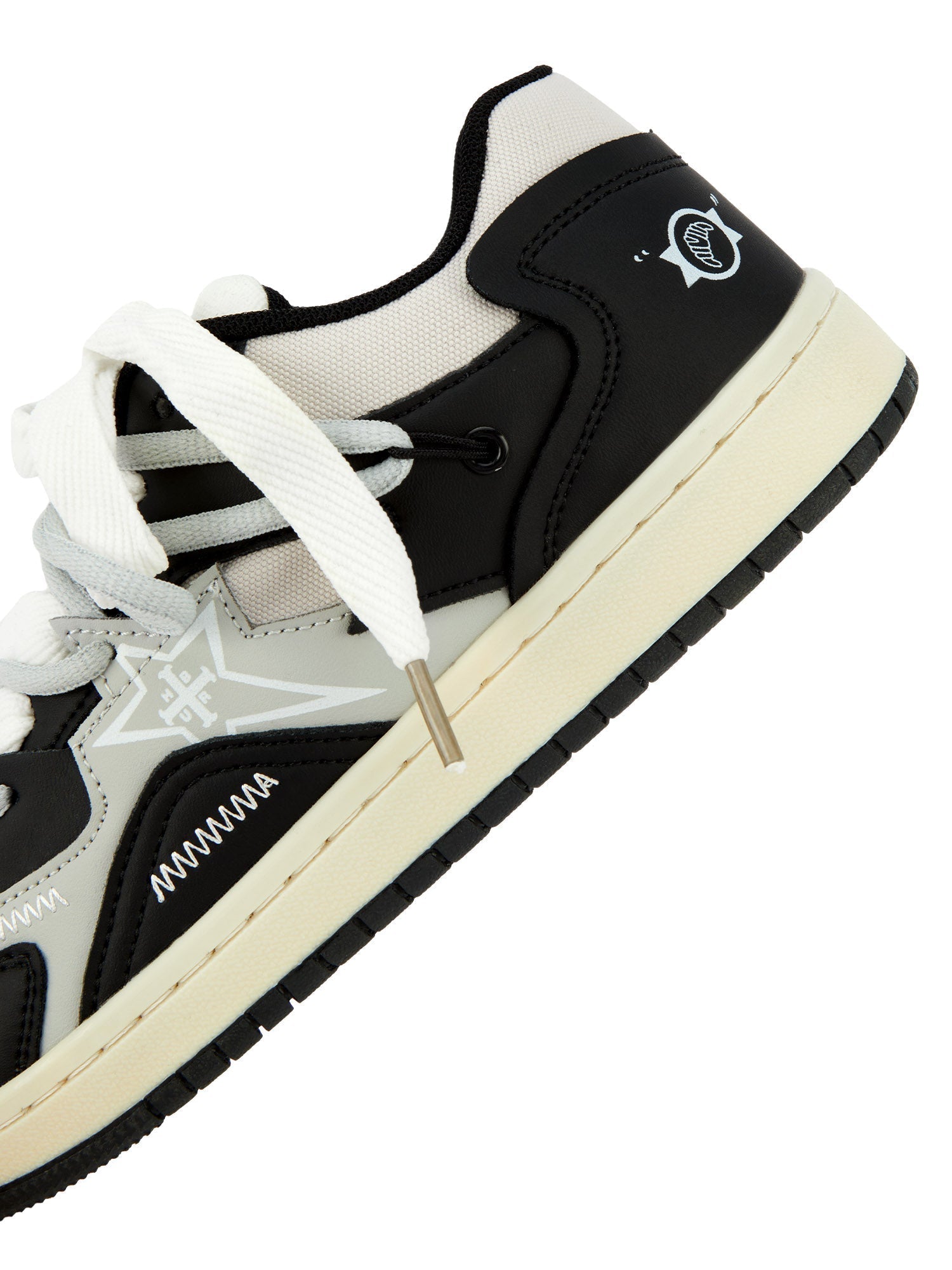 HIGH-TOP SNEAKERS SP230918PKDP WITH RUBBER OUTSOLE