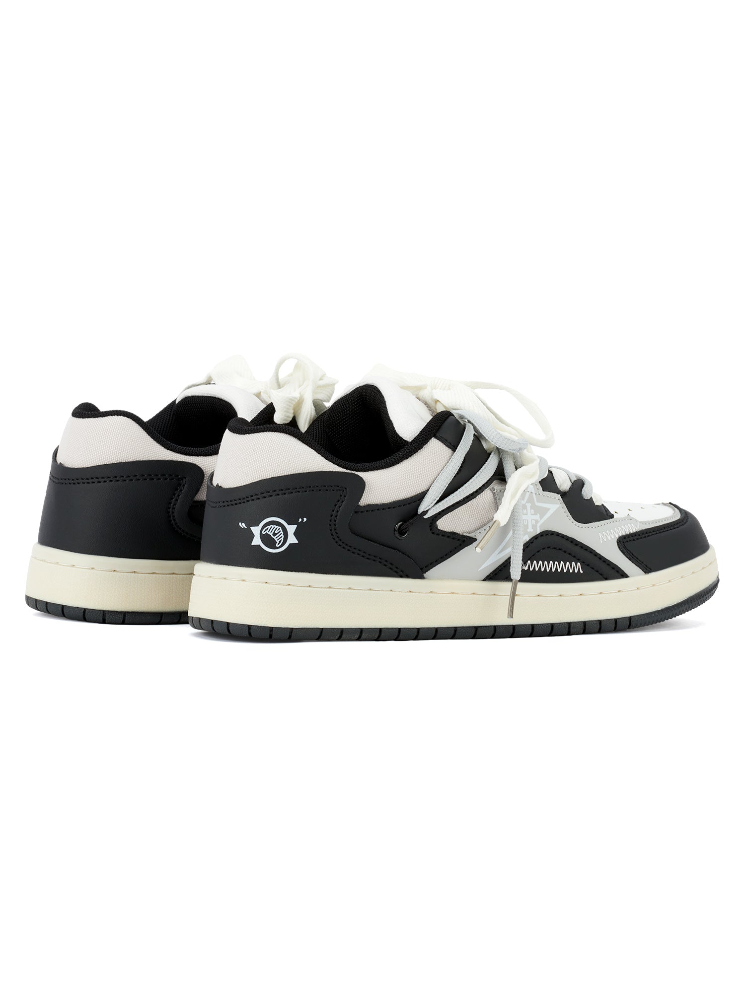 HIGH-TOP SNEAKERS SP230918PKDP WITH RUBBER OUTSOLE