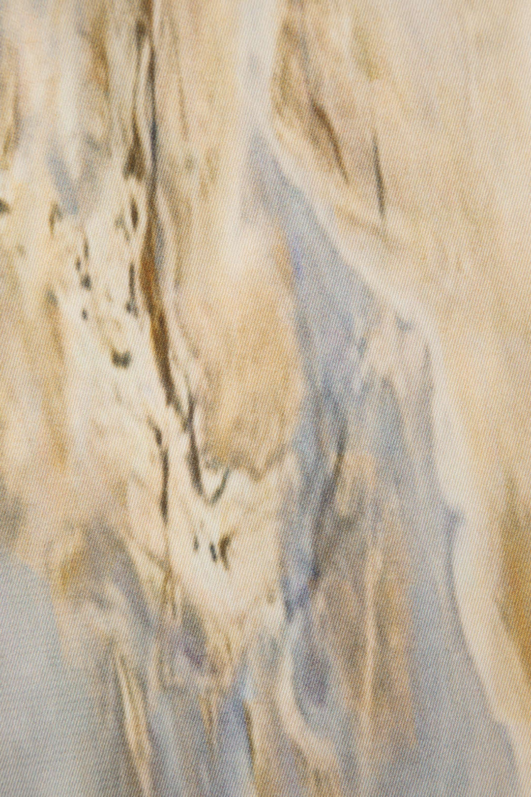 HIGH-WAISTED WIDE-LEG TROUSERS WITH UNIQUE PRINT AND CASUAL CHIFFON