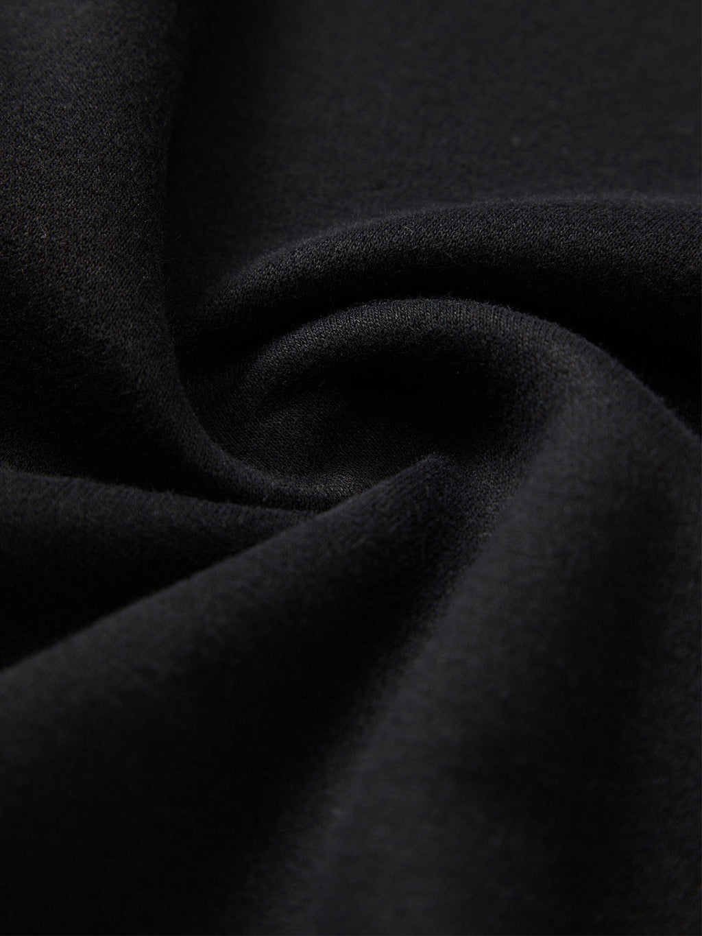 HOODED LONG SLEEVE HOODIE AND SWEATPANTS SET IN BLACK