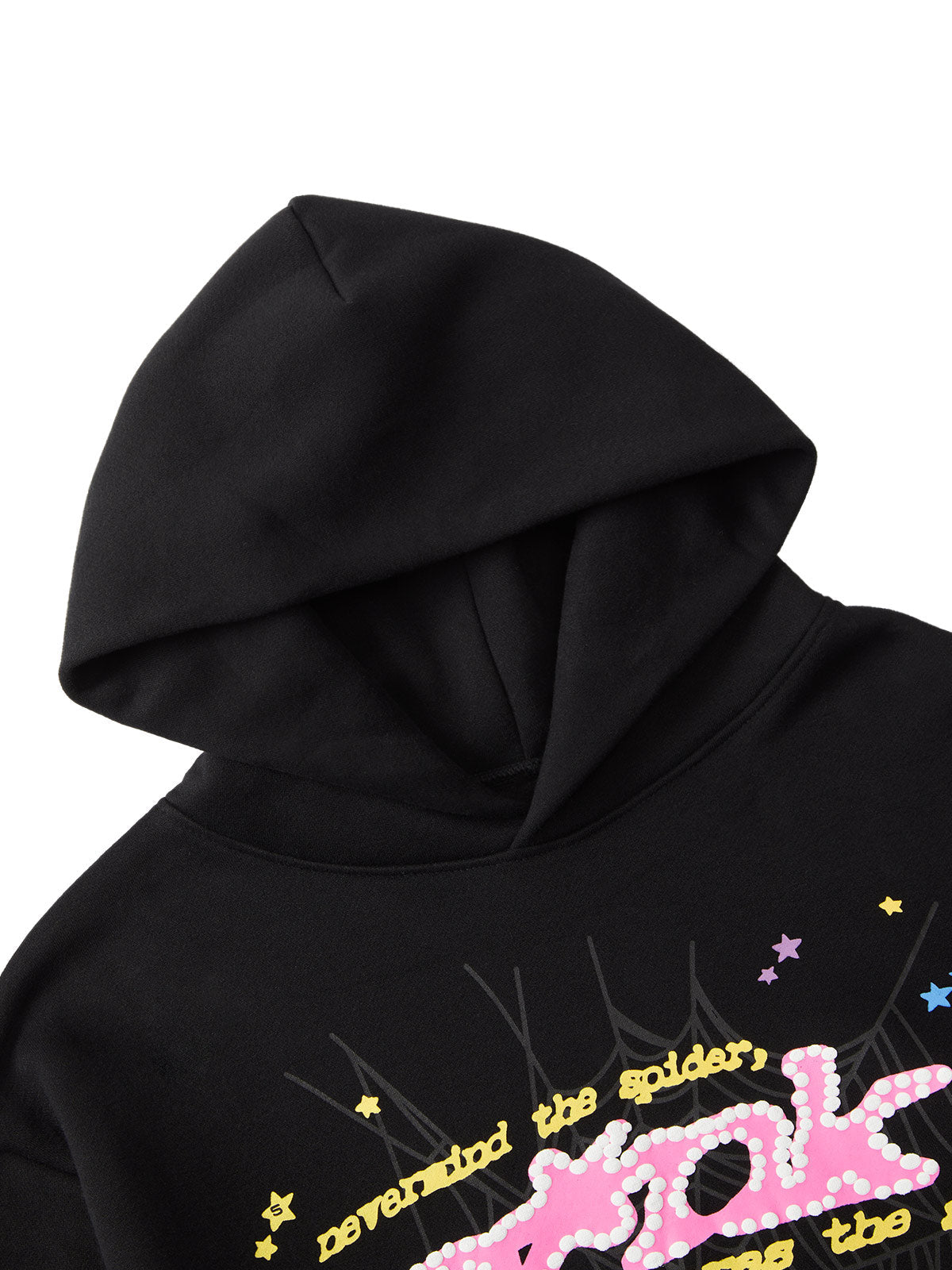 HOODED LONG SLEEVE HOODIE AND SWEATPANTS SET IN BLACK