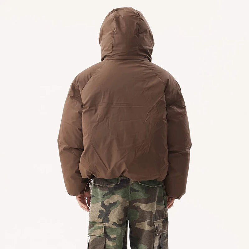 HOODED PUFFER JACKET