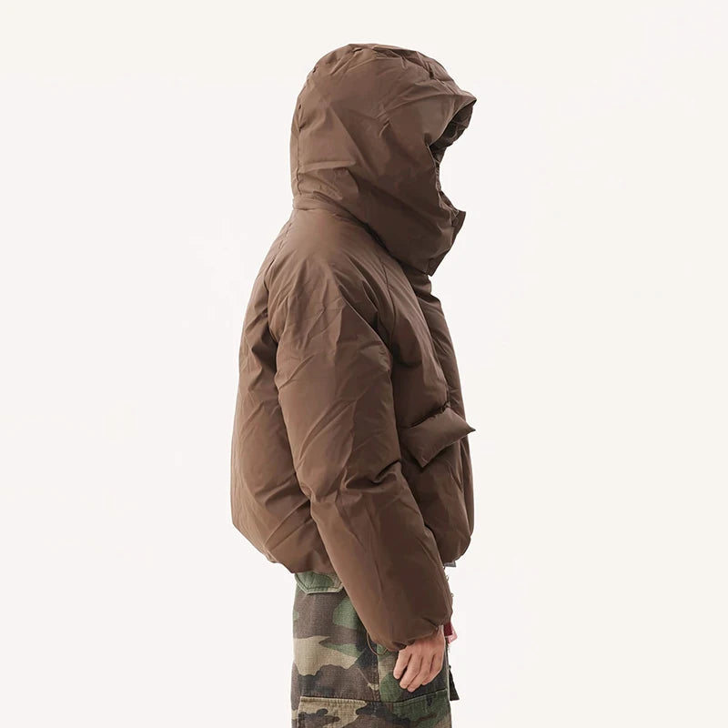 HOODED PUFFER JACKET