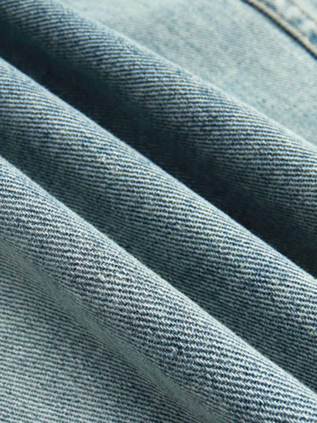 HOODED SWEATSHIRT BLUE DENIM WORN DENIM HOODIE FROM SWEETHEART SUPPLIES